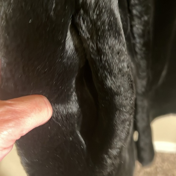 Calvin Klein cozy reversible faux fur winter coat women’s size large - Picture 4 of 11